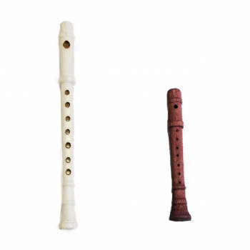 Flöte mini, Miniaturflöte, Puppenflöte, Zubehör für Egli Figuren, Zubehör Flöte für Erzählfiguren